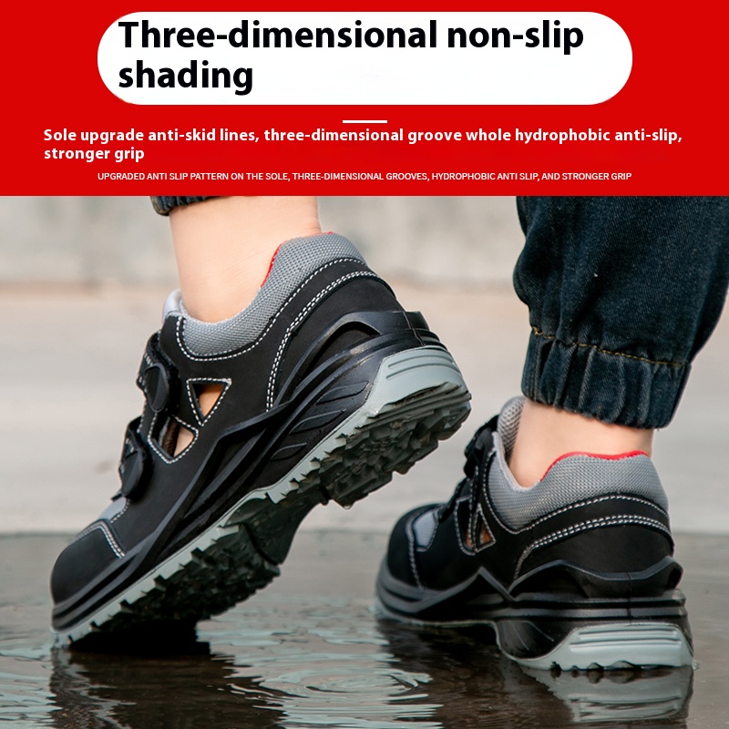 NK307 breathable protection safety shoes new product anti smashing and anti puncture
