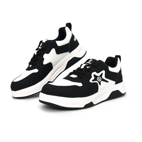 no.2596 fashion lightweight safety shoes protect feet euro standard steel head toe work shoes kevlar midsole easy to bend