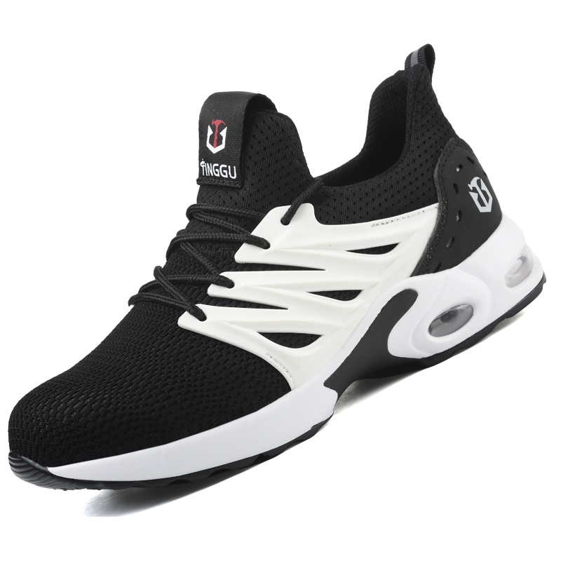 T601 comfortable mesh+TPU mesh safety shoes impact resistant and puncture resistant labor footwear