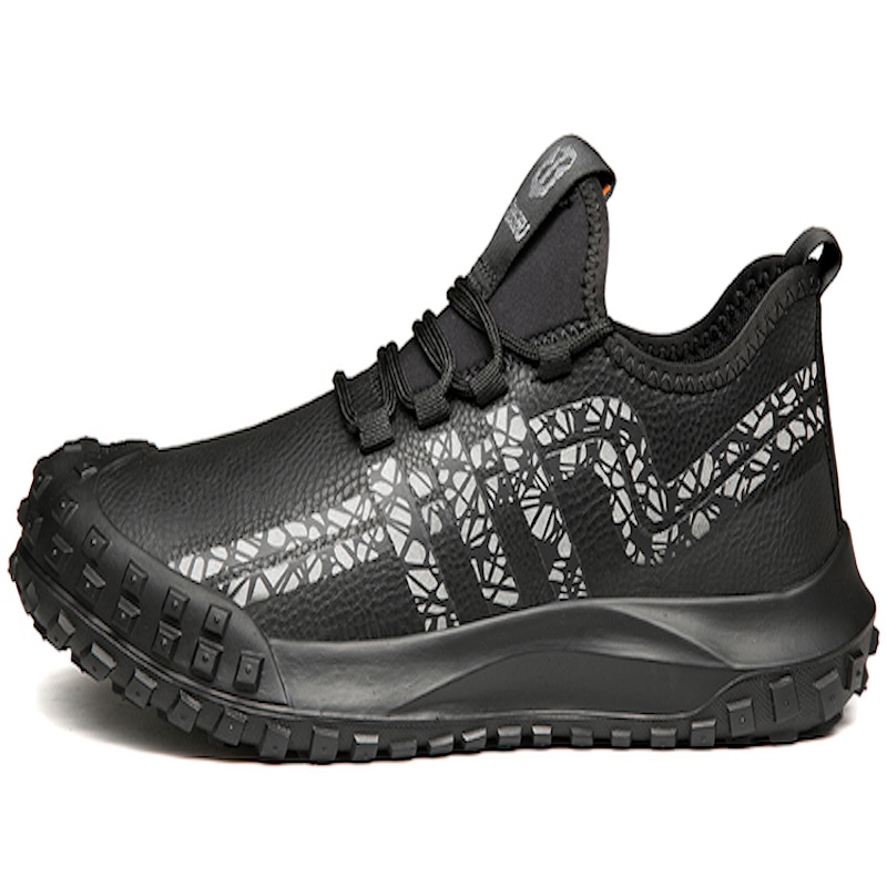 TG20 microfiber leather upper, soft and comfortable lining plastic toe and kevlar midsole safety shoes