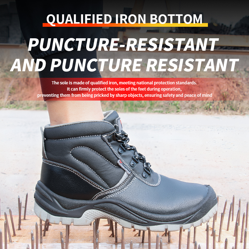 YH6007 microfiber leather impact resistant puncture proof safety work shoes, eu size 36-47 YH6007 microfiber leather impact resistant puncture proof safety work shoes, eu size 36-47