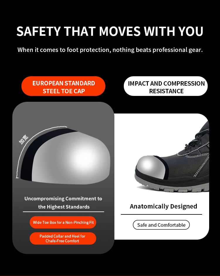 Safety footwear steel toe steel plate anti-static TG2585 - - 11