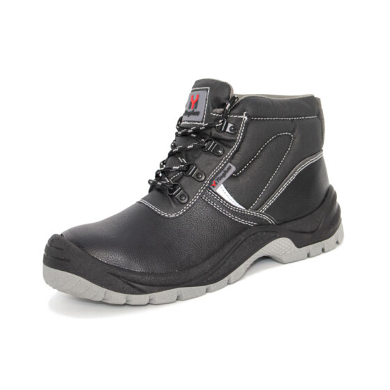 yh6007 microfiber leather impact resistant puncture proof safety work shoes, eu size 36 47