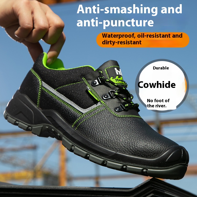 YH905 YH925 cheap price cow split leather safety shoes puncture proof crush resistant fashion design YH905 YH925 cheap price cow split leather safety shoes puncture proof crush resistant fashion design