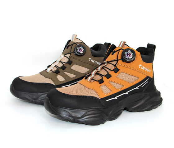 tg516 micro fiber leather steel toecap kevlar midsole anti puncture fashion safety footwear