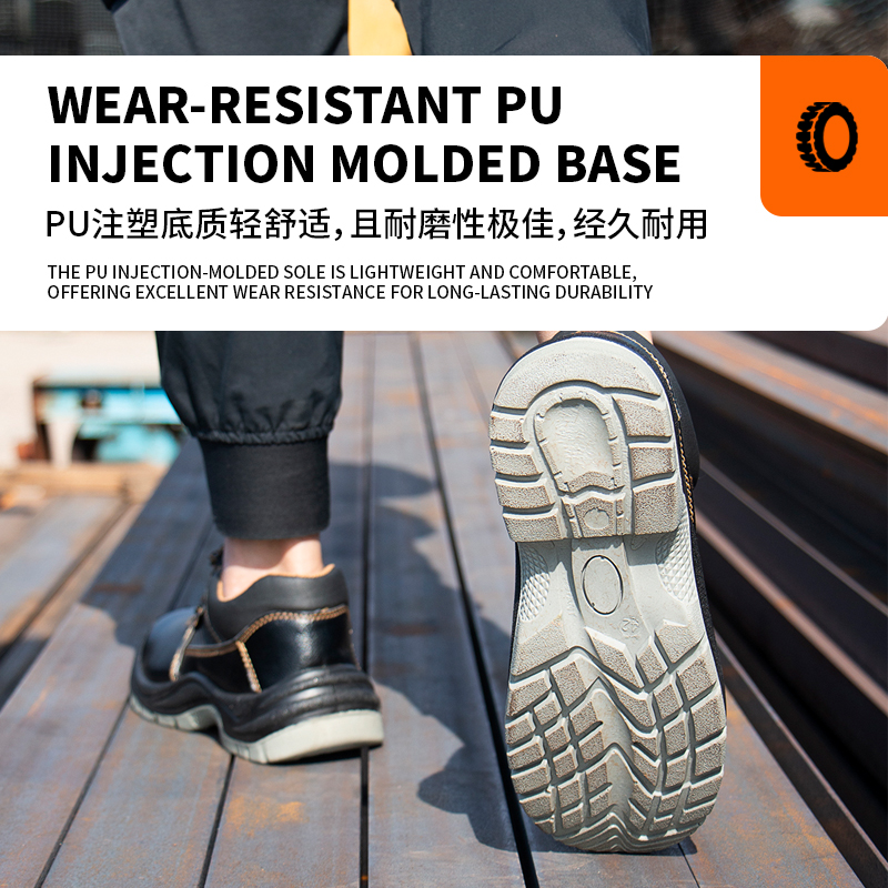 YH8066 YH8067 PU leather iron toe iron plate $5 cheap price safety shoes work footwear - - 8