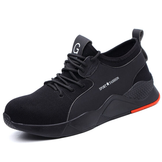 no.502 breathable knitted upper impact resistant safety shoes work footwear with steel toe light weight puncture proof kevlar midsole anti slip rubber outsole no.502 breathable knitted upper impact resistant safety shoes work footwear with steel toe light weight puncture proof kevlar midsole anti slip rubber outsole